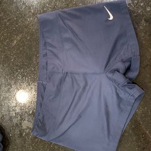 Navy Nike volleyball shorts, size small